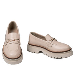 Chaussures casual femme 6086 crème