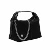 Sac à main femme 037g 01 suède noir