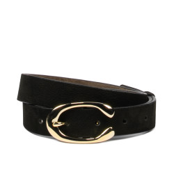 Ceinture femme 35m bufo noir