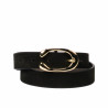 Ceinture femme 35m bufo noir