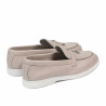 Mocassins femme 6082 blanc porcelaine