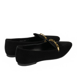 Ballerines femme 1327 noir velours