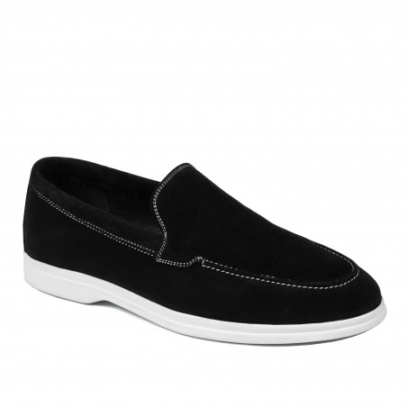 Mocassins homme 980 noir velours