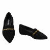 Ballerines femme 1327 noir velours