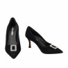 Chaussures élégantes femme 1318 noir velours