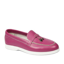 Mocassins femme 6082 biz fuchsia
