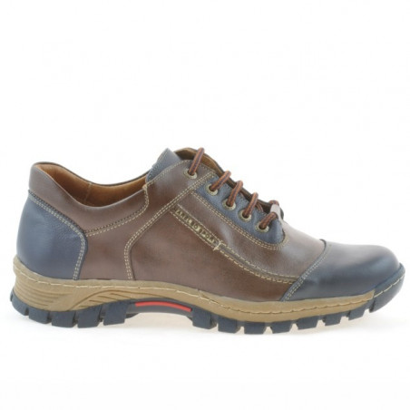Chaussures de sport homme 852 indigo + marron 1