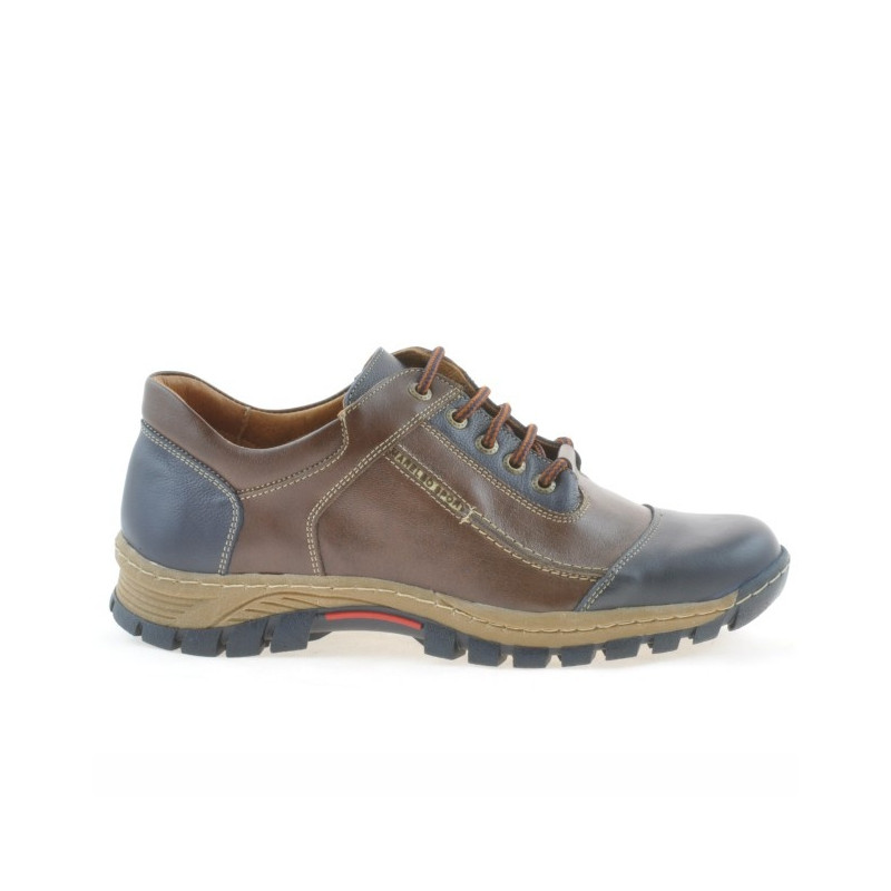 Chaussures de sport homme 852 indigo + marron 1