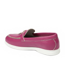 Mocassins femme 6082 biz fuchsia