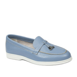 Mocassins femme 6082 biz azuro