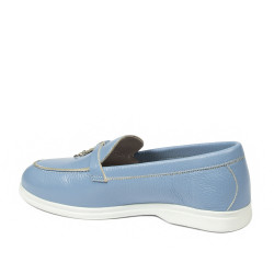 Mocassins femme 6082 biz azuro