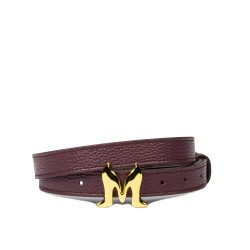 Ceinture femme 41mc bordeaux