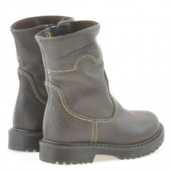 Bottes enfants petits 27c café