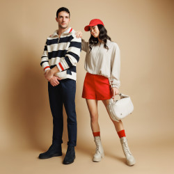 Sac à main pour femme 038g 01 beige perlé lifestyle