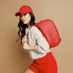 Sac à main femme 038g rouge caviar lifestyle