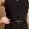 Ceinture femme 42mc noir napa lifestyle