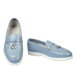 Mocassins femme 6082 biz azuro