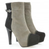 Bottes femme 1148 noir antilope+capuccino