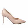 Chaussures élégantes femme 1325 croco beige