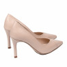 Chaussures élégantes femme 1325 croco beige
