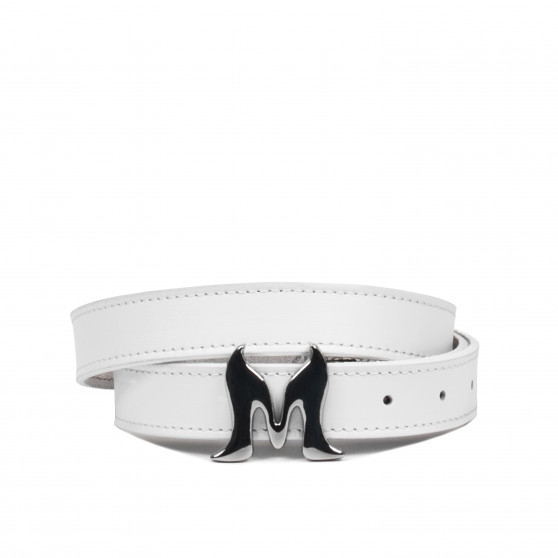 Ceinture femme 41-1mc blanc