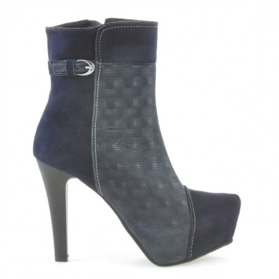 Bottes femme 1148 indigo antilope combiné Bottes femme 1148 indigo antilope combiné