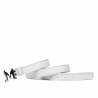 Ceinture femme 41-1mc blanc