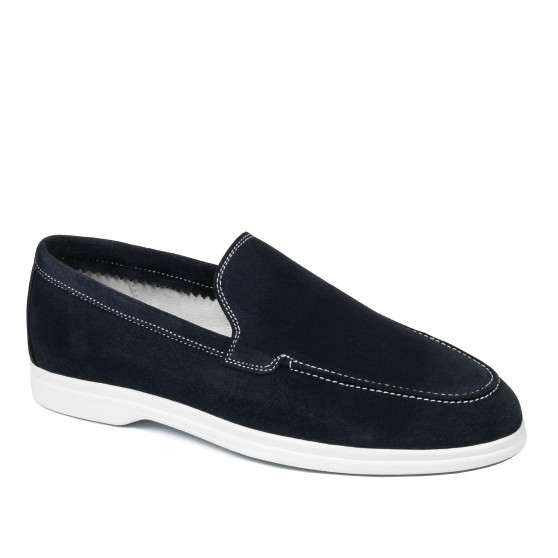 Mocassins homme 980 indigo velours