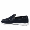 Mocassins homme 980 indigo velours