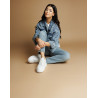 Baskets femme 6083 blanc lifestyle