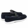 Mocassins homme 980 indigo velours