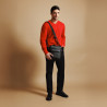 Sacoche homme bandoulière 303g 01 noir lifestyle