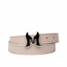 Ceinture femme 41-1mc biz nude