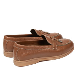 Mocassins femme 6082 biz camel