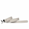 Ceinture femme 41-1mc biz beige perlé
