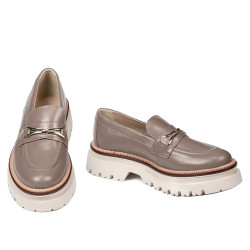 Chaussures casual femme 6086-1 cappuccino