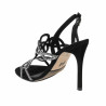 Sandales femme 1317 noir velours
