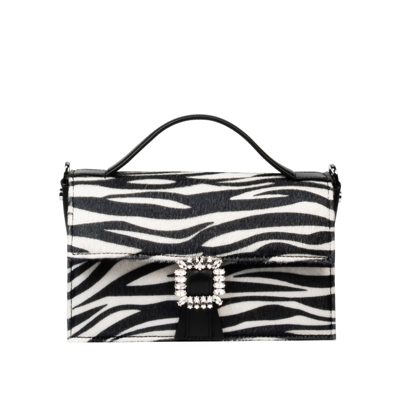 Sac à main femme 039g 01 cavallino zèbre