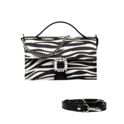 Sac à main femme 039g 01 cavallino zèbre