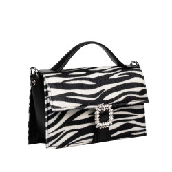 Sac à main femme 039g 01 cavallino zèbre