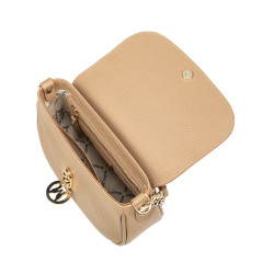 Sac à main femme en bandoulière 017g cappuccino