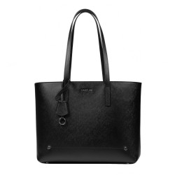 Sac à main femme bandoulière 034g 01 noir safiano