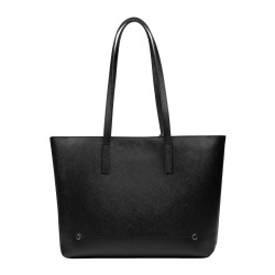 Sac à main femme bandoulière 034g 01 noir safiano