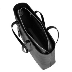 Sac à main femme bandoulière 034g 01 noir safiano