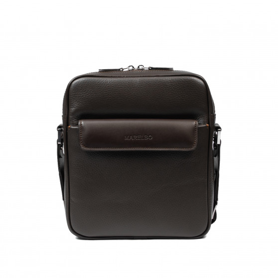 Sacoche homme bandoulière 303g 01 marron foncé Sacoche homme bandoulière 303g 01 marron foncé