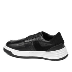 Baskets femme 6088 noir combiné
