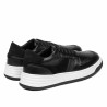Baskets femme 6088 noir combiné