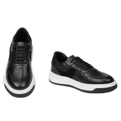 Baskets femme 6088 noir combiné