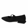 Ballerines femme 1340 noir velours