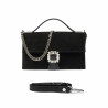 Sac à main pour femme 039g 01 noir velours